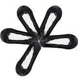 Hueborne Damen-Feinstrümpfe Mit Spitzenbesatz, 10er-Packung, Rutschfeste Silikonsohle,...