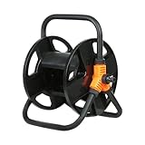 ohodhmnu Gartenschlauchtrommel Wagen Wasserschlauch Rack Wasserrohr Auto Rolle 20m Wasserrohr...