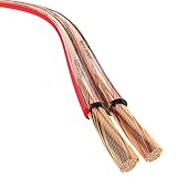 KabelDirekt Lautsprecherkabel Made in Germany aus reinem Kupfer 10m (2x2,5mm² HiFi Audio Boxenkabel...