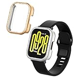 kwmobile 2X Kunststoff Hülle kompatibel mit Xiaomi Redmi Watch 5 Lite Schutzhülle Schutzrahmen -...