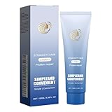 Proteinkorrektur Haarglättercreme, schnell absorbierende Glättungscreme, Seiden-...