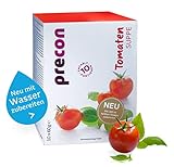 Precon BCM Diät Suppe zum Abnehmen – Tomatensuppe – 10 Portionen (600 g) – Mahlzeitenersatz...