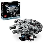 LEGO Star Wars 75375 Millenium Falke – Raumschiff-Modell für Erwachsene mit Display-Ständer und...