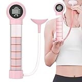 Bauchatmungstrainer – ABS verstellbarer Smart Counter 24 cm | Kurzhanteln für tiefe,...
