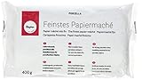 Rayher Hobby RAYHER 3450000 Porzella, feinstes Papiermaché, porzellanweiße Modelliermasse...