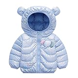 Minying Fleecemantel für Babys, Mädchen, Kapuzenjacke, Mantel für Babys, Mädchen, Winterjacke,...