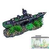 Schiffswrack-Aquarium-Ornamente, Schiffswrack-Modell, Aquarium-Dekoration, Aquarium-Dekoration,...