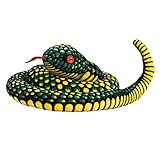 Moslalo Simulation Plüsch - Gefälschtes Schlangenspielzeug für Gartenrequisiten |...