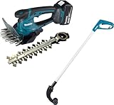 Makita DUM604RFX1 Akku-Grasschere 18V / 3,0 Ah, 1 Akku + Ladegerät inkl. Griffverlängerung mit...