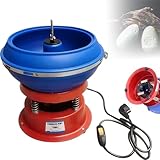30 W Schmuck-Vibrationspoliermaschine, 20 cm magnetische Trommelpoliermaschine zum Polieren von...