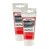 SONAX 2X 03201000 SchleifPaste Silikonfrei Schleifpolitur 75ml