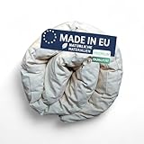 JAPANEWELT Futon-Matratze Premium Baumwolle, aufrollbare Futonmatratze Bodenmatratze, Rollmatratze...