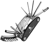 DeeAWai Fahrrad Multitool Reparatursatz 21 in 1 Fahrrad-Multifunktionswerkzeug - Faltbares Reparatur...