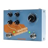 SONICAKE Modulations Gitarren Effektpedal 4 Modi von Chorus, Flanger, Phaser & Tremolo Digital...