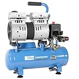 Güde Kompressor Airpower 105/8/6 SILENT (ölfrei, flüsterleise, nur 59 dB(A), max. 8 bar, 550 W, 6...