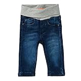 Staccato Jeans Baby Unisex - Pull On, weich, elastischer Umschlagbund, strapazierfähig - Mid Blue...