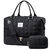 LOVEVOOK Reisetasche Damen, Leicht Puffer Weekender Handgepäck Tasche Kliniktasche Geburt...