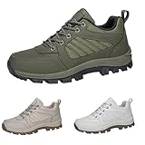 Trekkingschuhe Damen Leichte Hiking Schuhe für Wandern Trekking Atmungsaktiv Komfortabel und...
