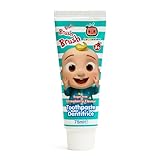 CoComelon Zahnpasta für Kinder, Erdbeergeschmack, 74 ml, zuckerfrei