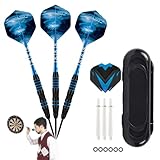 Professionelle Metallpfeile, Darts-Set | Game Darts mit Dartetui - Game Darts, Pop Darts, Darts aus...