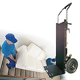 Elektrische Treppensteiger-Handkarre – 1200 W Motor, 400 kg Tragkraft – müheloses Bewegen...