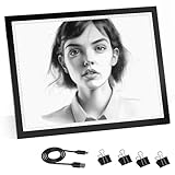 DONPODER Gen2 LED Leuchttisch A3 - Zeichenbrett & Lichtbox für Diamond Painting, Kinder &...