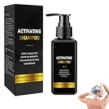 Root Activator Shampoo für Männer -Stärkend & glättend Wiederherstellend für graues Haar,...