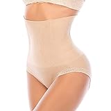 SURE YOU LIKE Shapewear Damen Miederslip Hohe Taille Bauchweg Unterhose Figurenformender Body...
