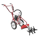 Benzin Motorhacke Benzin Gartenhacke 4 Takt Motor, Motorhacke Gartenfräse Bodenfräse, DREI...