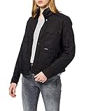 G-STAR RAW Womens Quilted Jacket, Dk Black 4481-6484, L