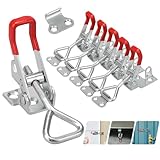 Kigniote 6 Stück Spannverschluss Edelstahl GH-4001 Kistenverschluss Schnappverschluss...