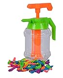 Simba 107796090 - Wasserbomben Füllflasche, mit Pumpfunktion und integrierter Knothilfe, 100...