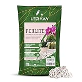 LERAVA® Perlite für Pflanzen [Bio] - 10L - Optimale Blumenerde Beimischung, Natürlich &...