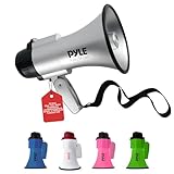 Pyle Signalhorn, Megafon mit Sirene & Mikrofon – Megaphone with Siren – Megaphon, Handsirene...