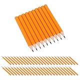 jojofuny 200 Stück 200 Kleiner Holzbleistifte für Kurze Schreibstifte mit Rundem Schaft Stabile...