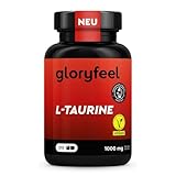 Taurin Kapseln - 1000mg L Taurin pro Tag - 210 vegane Kapseln für Sport & Fitness (2 Stück pro...