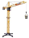 Dickie Toys 203462411 - Mega Crane, Kabelgesteuerter Kran, 1 Meter hoch
