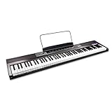 RockJam 88 Key Digital Piano Keyboard Piano with Full Size Semi-Weighted Keys, Power Supply, Sheet...