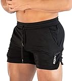 Superora Herren Shorts Sport Hosen Laufshorts Trainingshose Fitness Training Outdoor Sporthose mit...