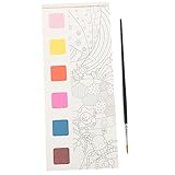 MILISTEN 1 Satz Wasserfarben Malbuch für Kleinkinder Tragbares Aquarellbuch für Kreative...