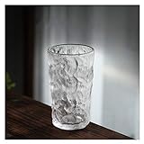 Xu Yuan Jia-Shop Wasser-Gläser Handgeblasene Vintage-Gläser eingestellt mit bleifreiem, verdicktem...