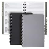 Juvale Passwortbuch mit ABC-Register, Organizer für Webseiten, Nutzernamen, Passwörter (14,7 x...