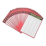 SHINEOFI 20 Blatt Inspektionsaufzeichnungskarten für Lagerverwaltung Transport und Versand...