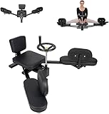 BAOCHADA Beinspreizer, Mechanischer Spagattrainer mit Verstellbarer Lehne und Polstern,...