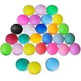 mengger Tischtennisbälle Training Tischtennis Ball 30 Stück Mischfarben Tischtenni-Bälle...