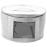 Anlayliay Faltbare Hutbox, Organizer, runde -Hutboxen, Aufbewahrungstasche mit staubdichtem...