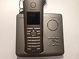 Siemens Gigaset SX455 ISDN schnurloses Telefon mit Farbdisplay und Anrufbeantworter, platin