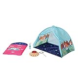 Zapf Creation 832783 BABY born Weekend Camping Set - Puppenzubehör Set, Puppenzelt mit Schlafsack,...