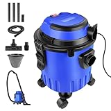 Bowose Nass-/Trockensauger 3-in-1-Funktionen, leistungsstarker Staubsauger mit 15L...