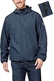Chiemsee Regenjacke Herren wasserdicht und atmungsaktiv I Größe XL I Leichte Regenjacke faltbar I...